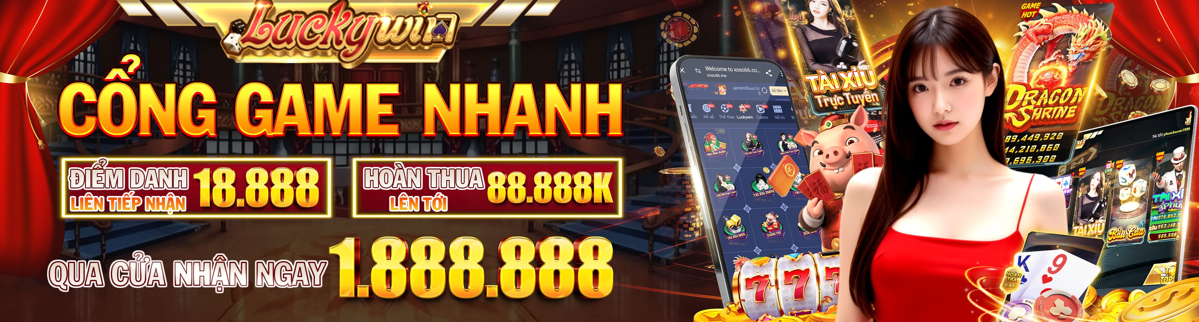 Hình ảnh quảng cáo của b66 hiển thị nền tảng và các lợi ích